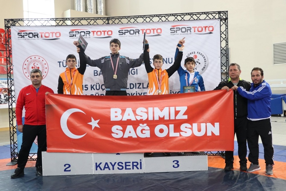 U15 Greko-Romen Şampiyonasına Kayseri Damgası 