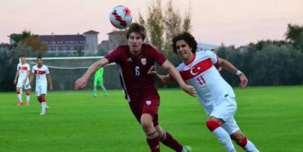 U19 Milli Takımı, Letonya'yı 2 golle geçti