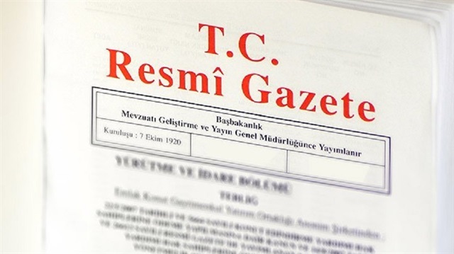 Üç bakanlıkta yeni atamalar Resmi Gazete'de