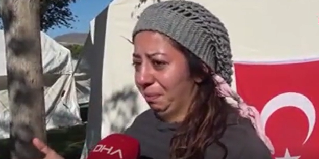 Üç deprem yaşayan kadın İzmir'deki depremin dehşetini anlattı