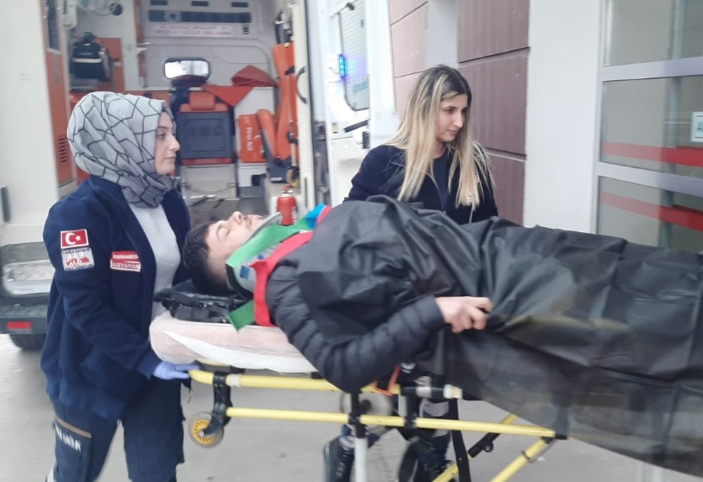 Üç farklı kazada 3 kişi yaralandı 