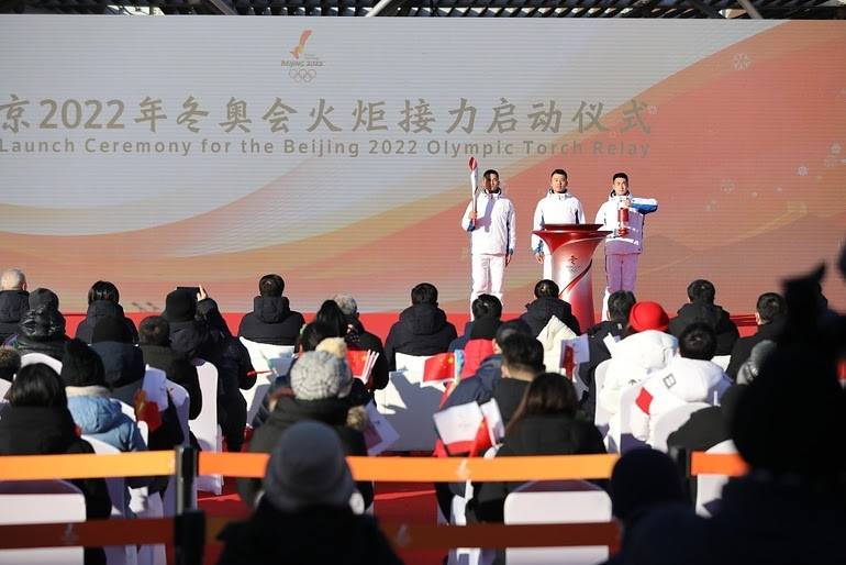 Üç gün sürecek Olimpiyat Meşalesi Koşusu başladı