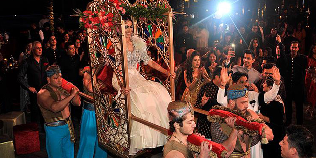 Üç gün üç gece yılın ilk düğünü