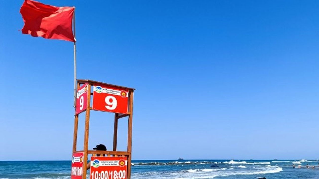 Üç ilçede denize girmek yasak