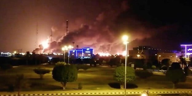 Üç ülkeden flaş 'Aramco' açıklaması! İran'ı hedef gösterdiler