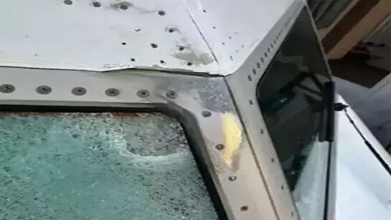 "Uçağımıza meteor çarptı" anonsu!