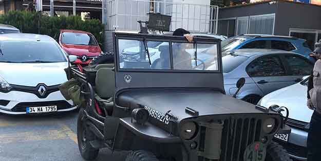 Uçaksavarlı cip trafikten men edildi