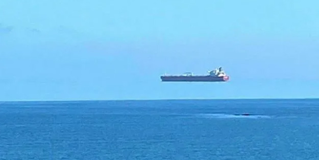 Uçan gemi! Şok etkisi yaptı