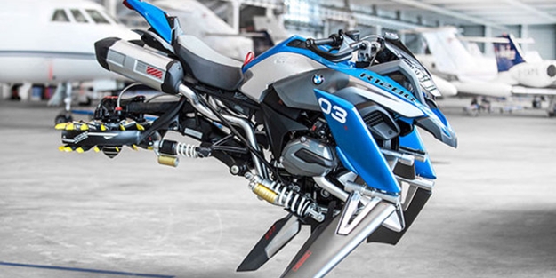 Uçan motosiklet geliyor