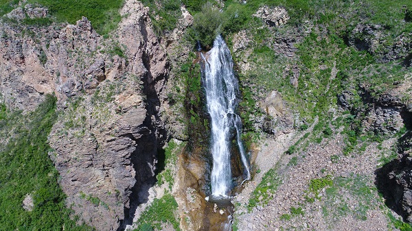 "Uçan su" kar ve yağmur sularıyla daha coştu