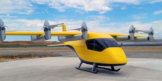 Uçan taksilere hazır olun: Dünyanın ilk otonom, elektrikli uçan taksisi tanıtıldı! Gelecekte buna bineceğiz!