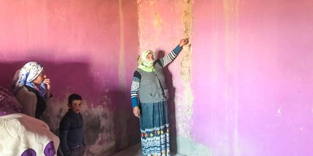 Uçar ailesinin dondurucu soğukla mücadelesi! Yardım bekliyorlar