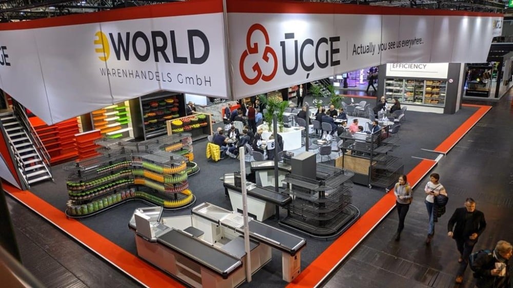 ÜÇGE teknolojisi ile geliştirilen inovatif ürünler Euroshop’a damgasını vurdu 