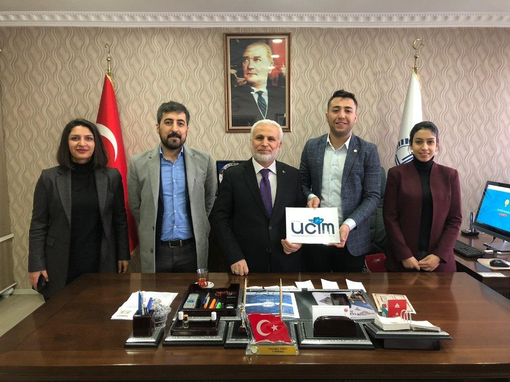 UCİM’den Ağrı İl Müftüsü Topçu’ya ziyaret 