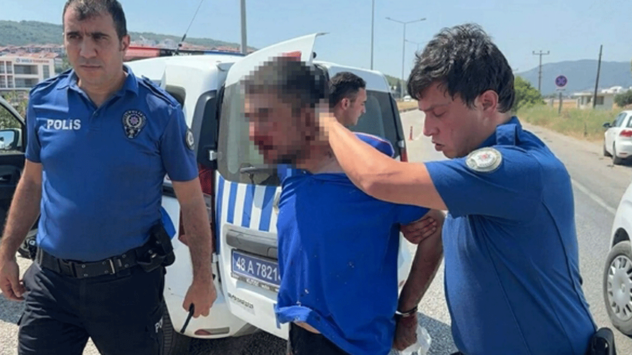 Uçucu maddeyi çekip kendini pilot sandı: 4 polis aracına çarpıp kaçtı, lastiklerine ateş edilerek durduruldu