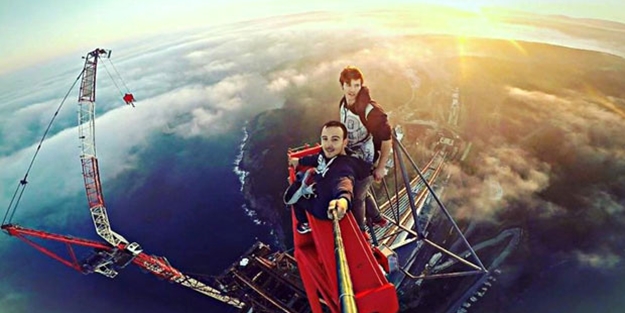 Üçüncü Köprü'nün tepesinde ölümle dans!