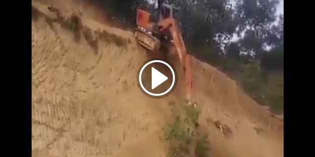 Uçurumun kenarındaki kepçe ve sonrası...