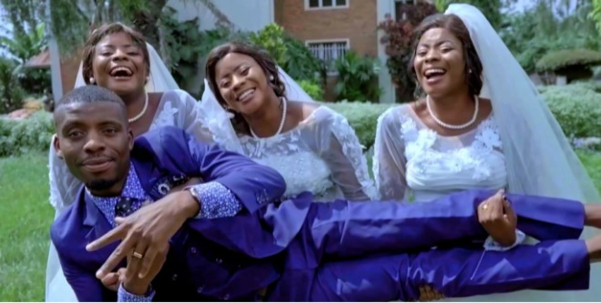 Üçüz kız kardeşler aynı adamla evlendi