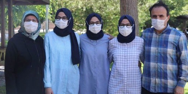 Üçüzler aynı anda tıp fakültesini kazandı!