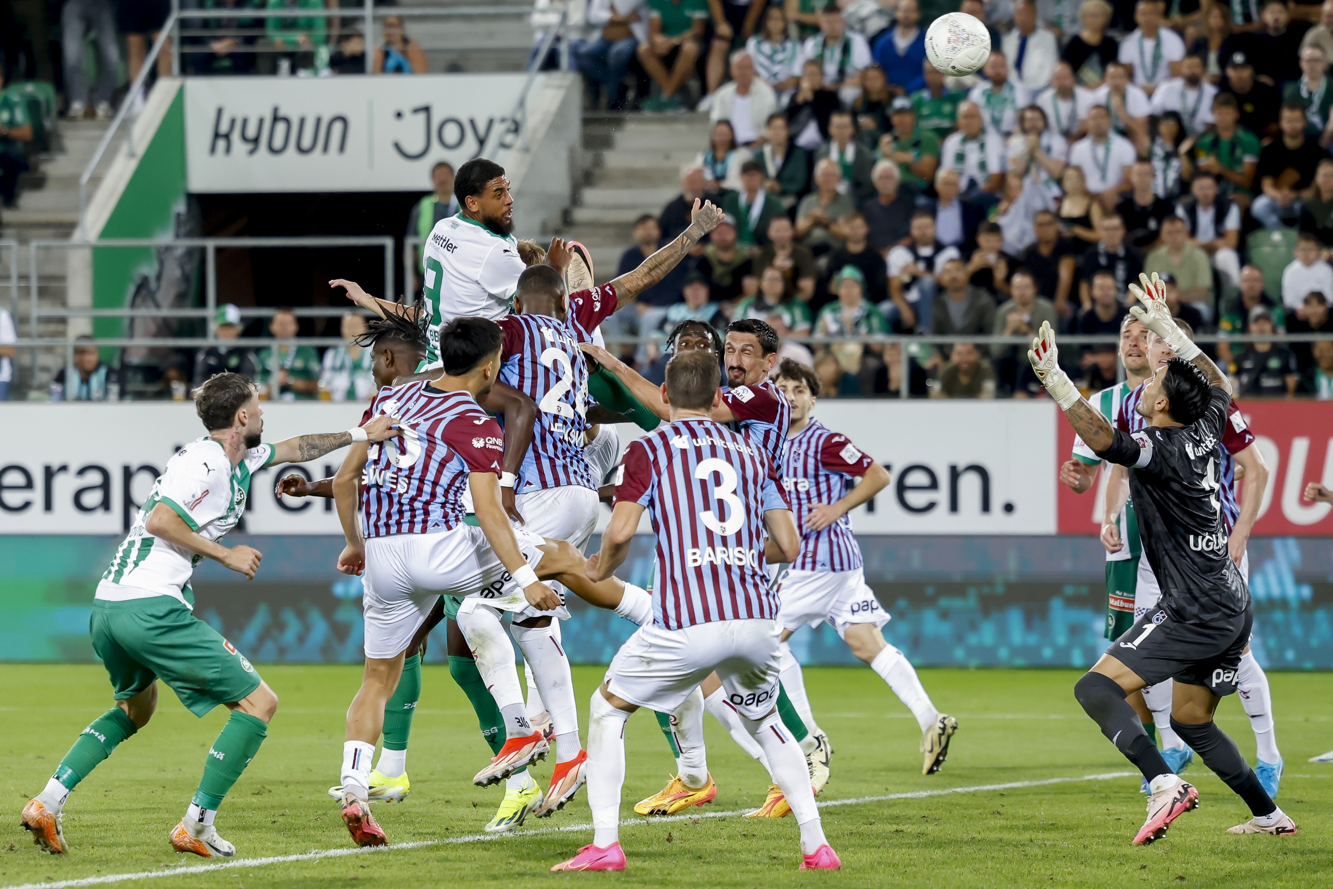 UEFA Avrupa Konferans Ligi: St. Gallen: 0 - Trabzonspor: 0