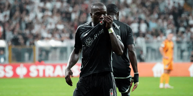 Konferans Ligi’nde haftanın golü Aboubakar’dan