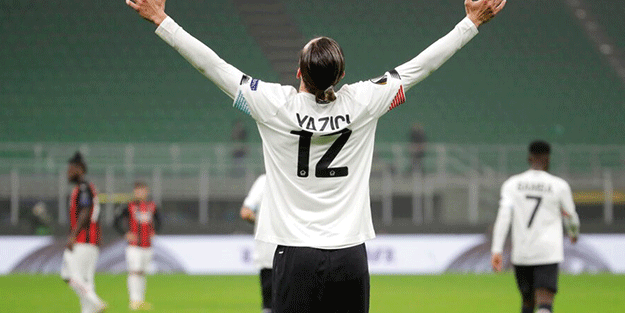 UEFA Avrupa Ligi'nde haftanın oyuncusu Yusuf Yazıcı