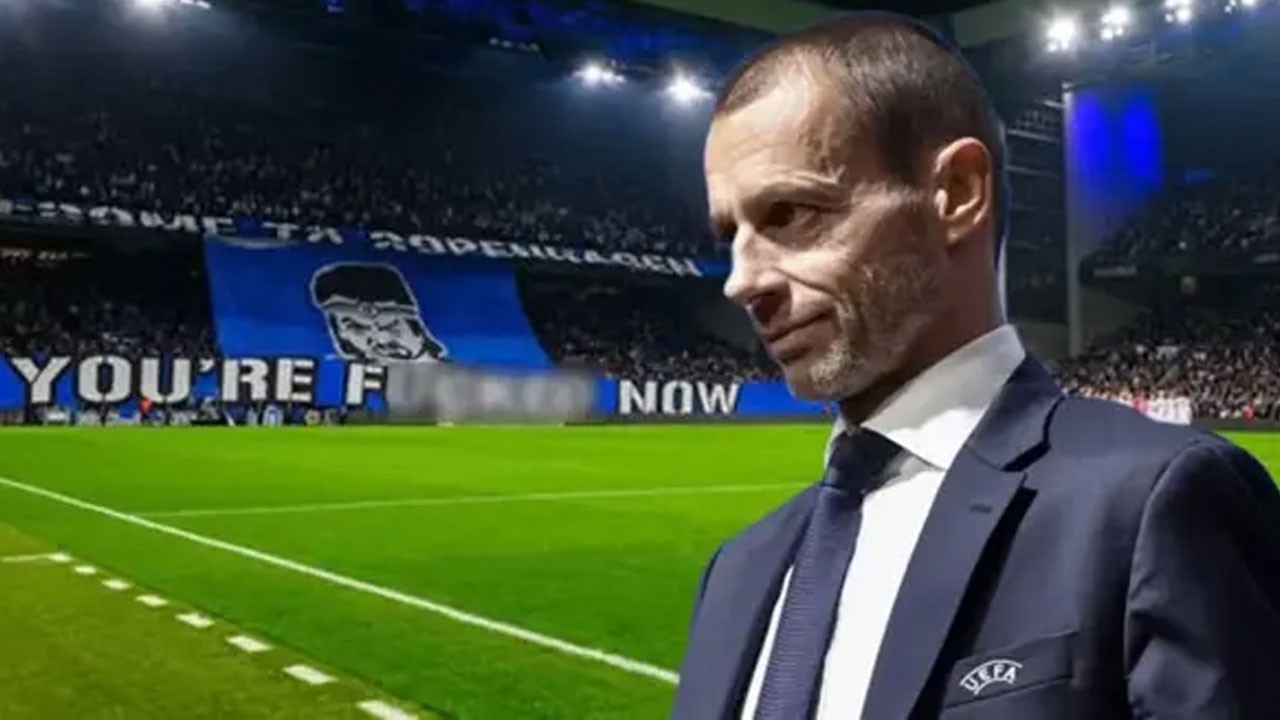 UEFA, çirkin pankart için RAMS Başakşehir'den özür diledi!