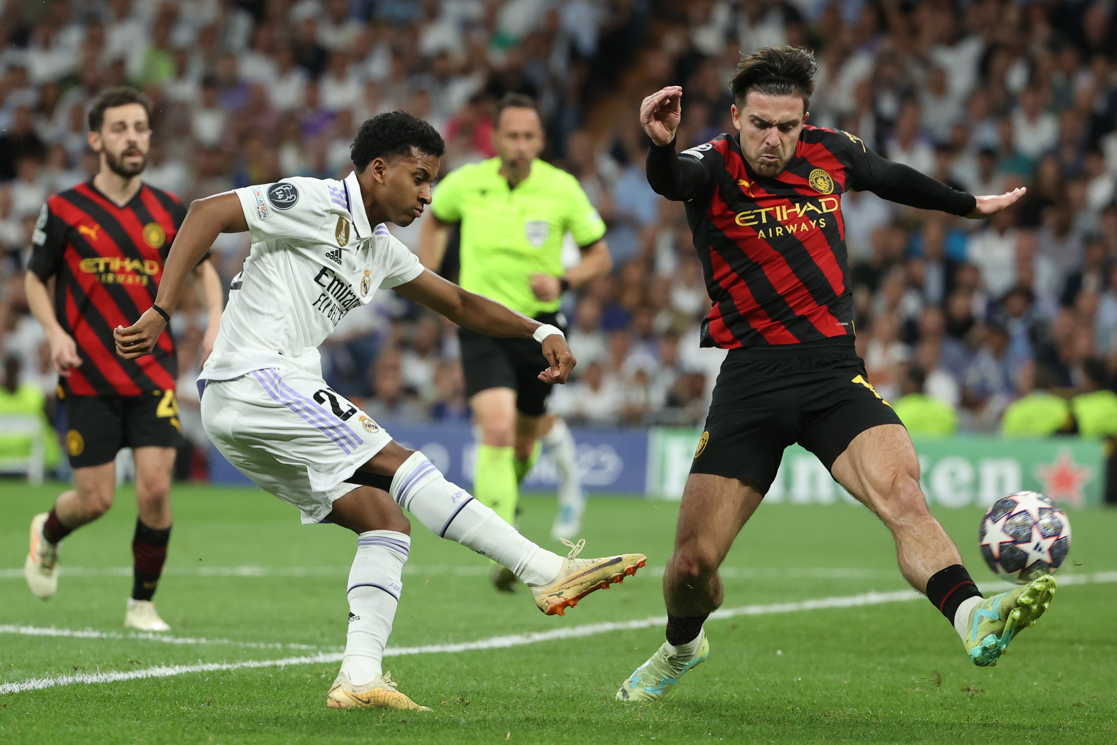 UEFA Şampiyonlar Ligi: Real Madrid: 1 - Manchester City: 1