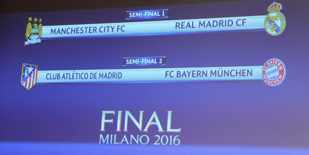 İşte devler liginde eşleşen takımlar