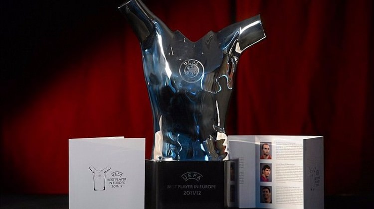 UEFA yılın oyuncusu ödülü için 3 finalist!