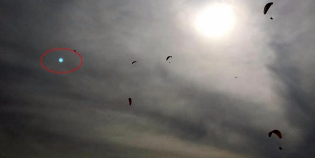 THY pilotunun bahsettiği UFO görüntülendi!