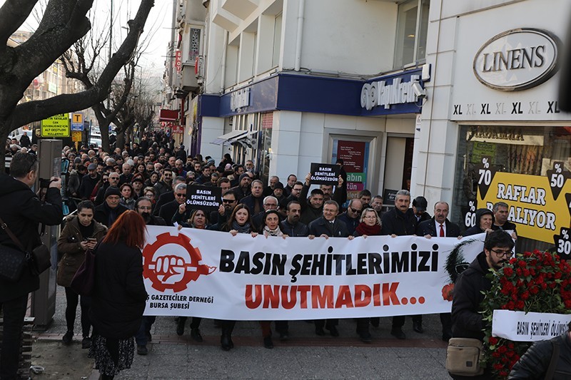 Uğur Mumcu Bursa’da anıldı 