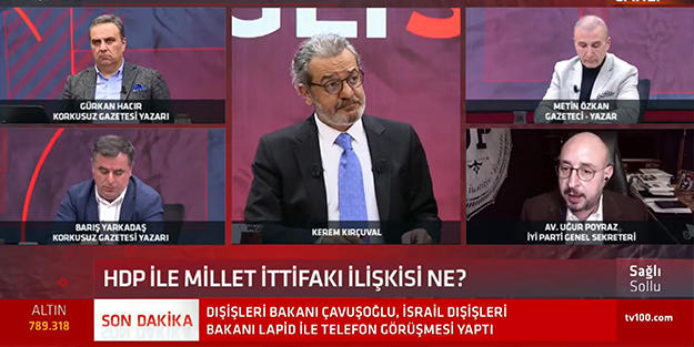 Uğur Poyraz Akşener’in kahvaltı masasını dağıttı