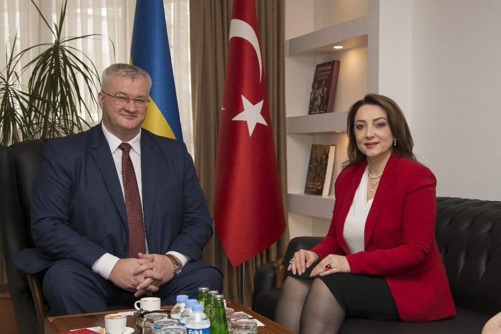 Ukrayna Büyükelçisi Andrii Sybiha’dan, ULUSKON’A yatırım çağrısı: 