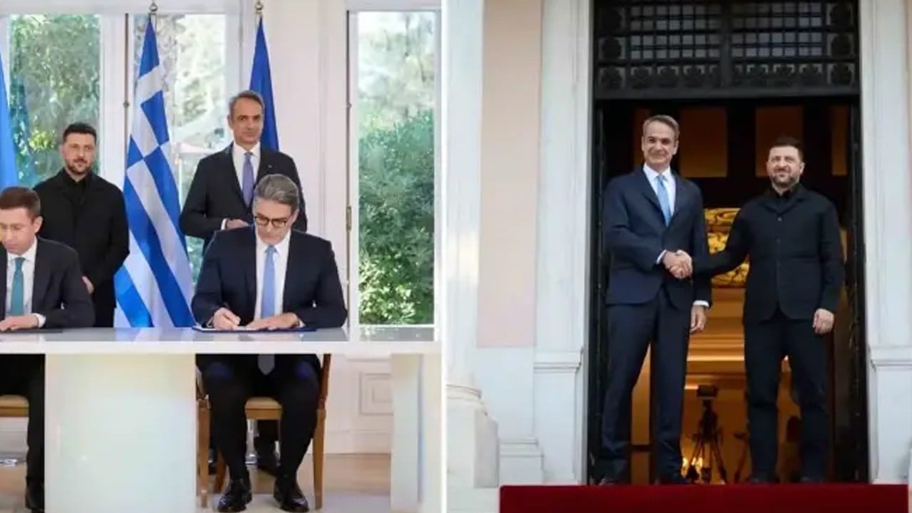 Ukrayna Devlet Başkanı Zelenski, Yunanistan arasında doğalgaz anlaşması için niyet mektubu imzaladı