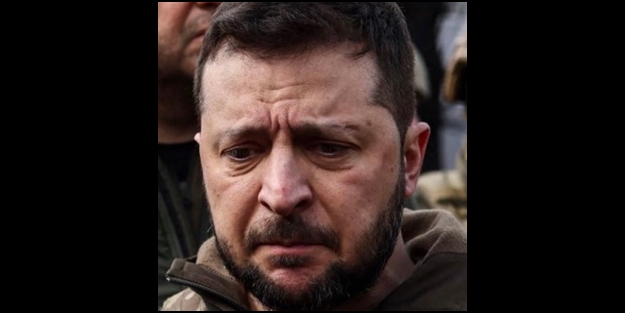 Ukrayna Devlet Başkanı Zelensky resmen çöktü