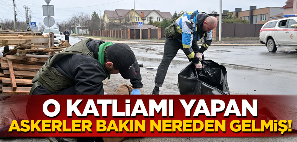 Ukrayna istihbaratı paylaştı! O katliamı yapan Rus askerleri bakın nereden gelmiş!