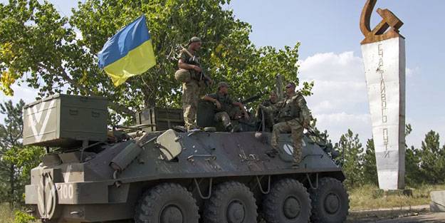 Ukrayna mevzilerine misilleme yapıldı