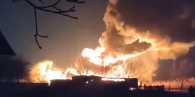 Ukrayna ordusu Rus uçağını düşürdü