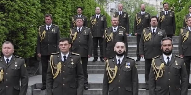 Ukrayna Ordusundan Salavat-ı Şerife