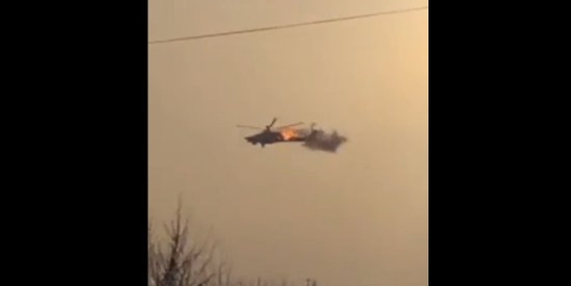 Ukrayna, Rus helikopterini imha etti!