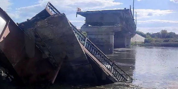 Ukrayna, Rusya'daki köprüleri Batı’nın silahlarıyla vurdu