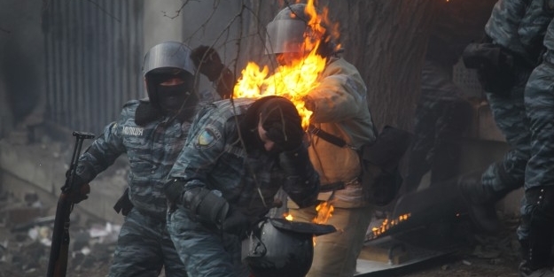 Ukrayna yangın yeri