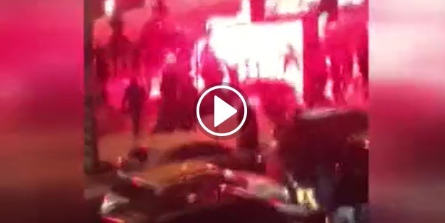 Ukrayna'da Beşiktaşlı taraftarlar saldırıya uğradı!