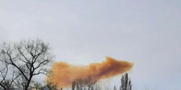 Ukrayna'da kabus! Rusya nitrik asit tankını vurdu: 'Pencereleri kapatın' uyarısı