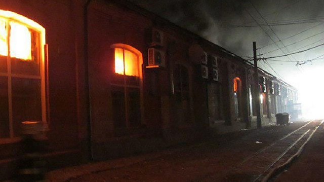 Ukrayna'da otelde yangın: 8 kişi öldü