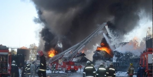 Ukrayna'daki yangın söndürülemedi