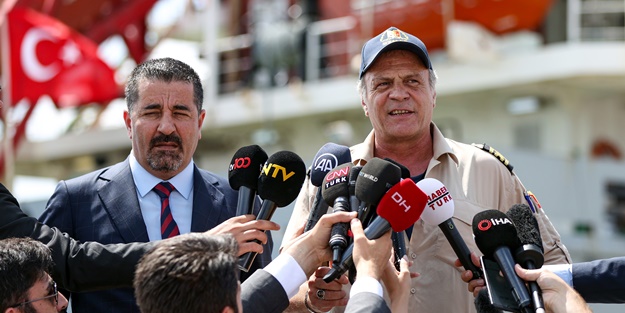 Ukrayna'dan gelen gemi, Derince Limanı'na ulaştı! 'Tüylerim diken diken oldu'