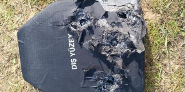 Ukraynalı askeri Rus mermisinden Türk çeliği kurtardı!