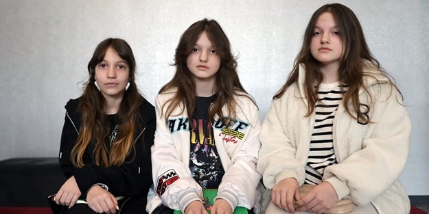 Ukraynalı çocuklar dünyaya böyle seslendi: Savaşı bitirin